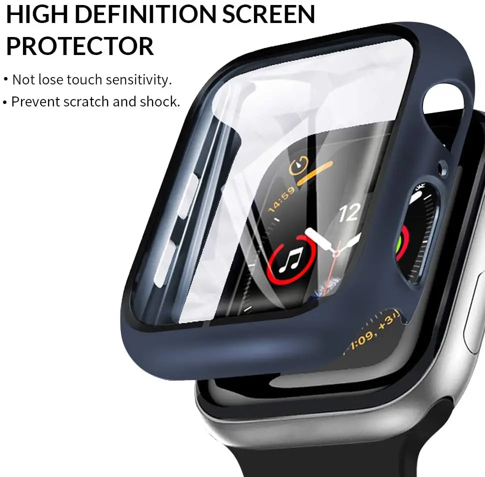 Premium Anti-Drop Protective Glass Case with Tempered Film