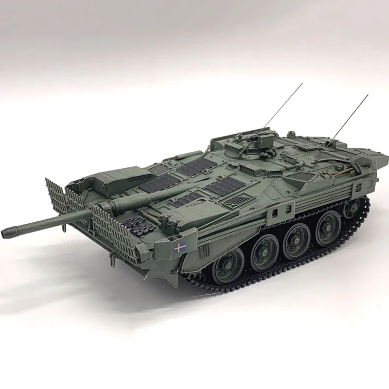 

1:35 Scale Sweden 103B Strv103 Main Battle Tank Model Diecast Toys Vehicle Display Collection Gifts Decoration For Adults
