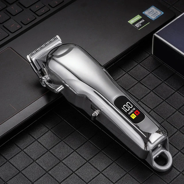 Professional Cordless Electric Low Noise Pet Hair Clipper Dog Trimmer Grooming Shaver for Dogs Cats Animals 2