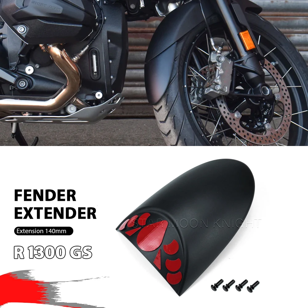 BMW GS 1300 Motorcycle Front Fender Extender Mudguard - Premium Accessory