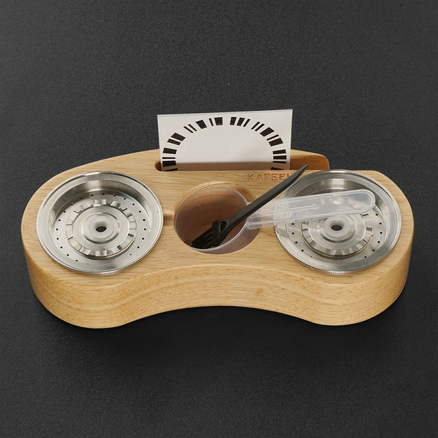 230ML Coffee Capsules Filling Rack With Refillable Capsule Compatible With Vertuoline Pop Models Coffee Tools