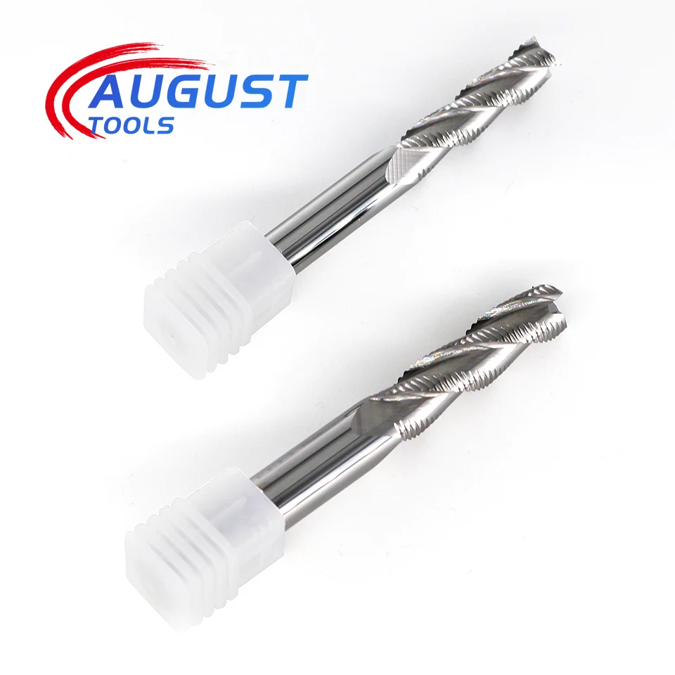 

Концевая фреза для черновой обработки алюминия, 3 карбида, 4-20 мм