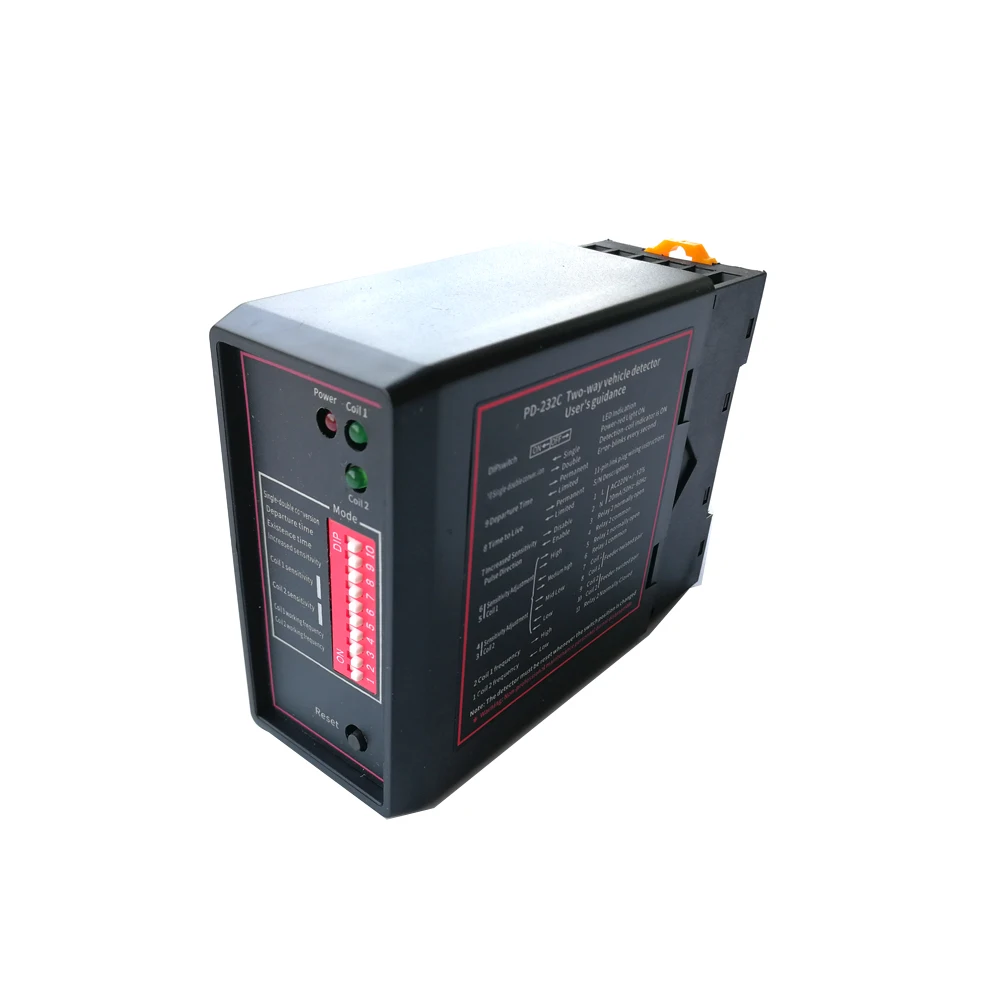 Inductive Loop Detector vehicle double dual 2 Channel Loop Detector/Inductive Loop Parking Detector for gate barriers