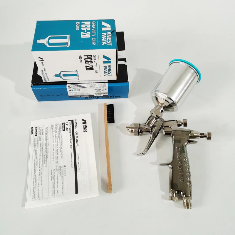 Japan Anest Iwata Lph-80 Spray Gun Caliber 0.8/1.0 Small Paint Gun