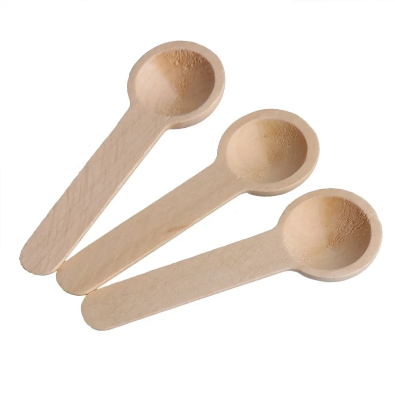 Ensemble de petites cuillères en bois pour la cuisine, assaisonnement,  miel, café, cuisine, grains de café, sel, pots à épices, cuillères  doseuses, outils, 10 pièces - AliExpress