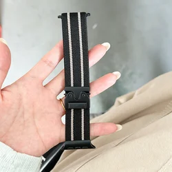 Braided Nylon Sport Strap - 44 - 45 - 49 - S11 - 10 46mm (01 Black)