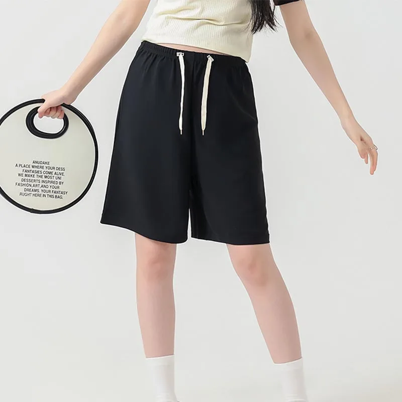 Maternity Pants Summer New Style Ice Silk Bell Bottoms Shorts Outerwear Sweatpants Five-minute Pants Hot Sellers Maternity Pants