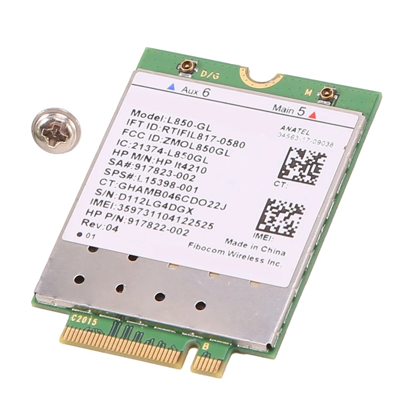 

Φ LT4210 Φ 4G карта 4G модуль SPS,917823-001 для ноутбука 430 440 G5