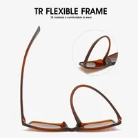 Lunettes de soleil de luxe pour hommes, 1 à 2 pièces, monture carrée Vintage à la mode, ultra légère, pour la conduite et la pêche, lunettes de soleil pour hommes 5