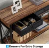 70.8" Console Table with 3 Drawers, Farmhouse Entryway Table with Storage Shelf, Narrow Long Sofa Foyer Table for Entryway 3