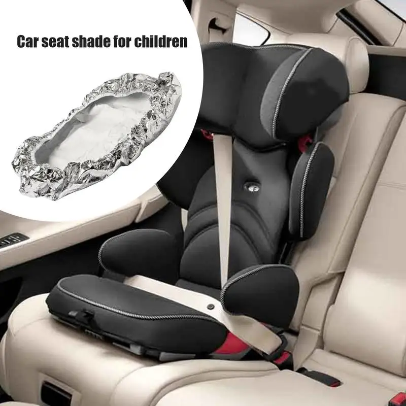 Sun Shade For Car Seat Reflective Baby Seat Covers Elastic Reflective Baby Covers Portable Cooling Car Heat Shield For