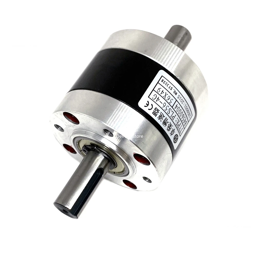Description Picture 5 of itemPLS56 Circular Speed Increaser/Reducer Double Shaft Planetary GearBox 56mm Diameter 1:13 15 18