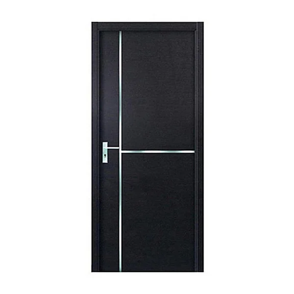 Delicate appearance villa painting cheaper wood black solid core home room hotel slab interior flush wooden internal doors 6