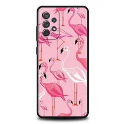 Vibrant Pink Red Flamingo Phone Case Cover - Samsung A21s (A1)