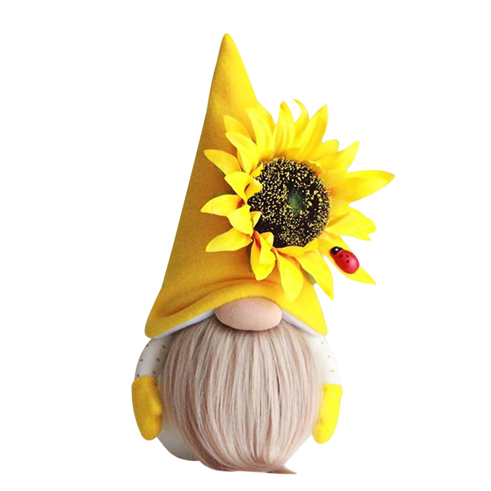 Sunflower Bee Festival Faceless Gnome Faceless Nisse Elf Dwarf Tomte Ornaments Swedish Honey Bee Elfs Home Gifts