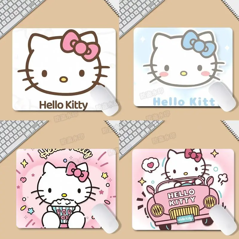 

Kawaii Kuromi Mouse Pad Cute Handsome Cartoon Hello Kitty Thickened Laptop Keyboard Desk Non-Slip Mouse Pad Birthday Gift Girls