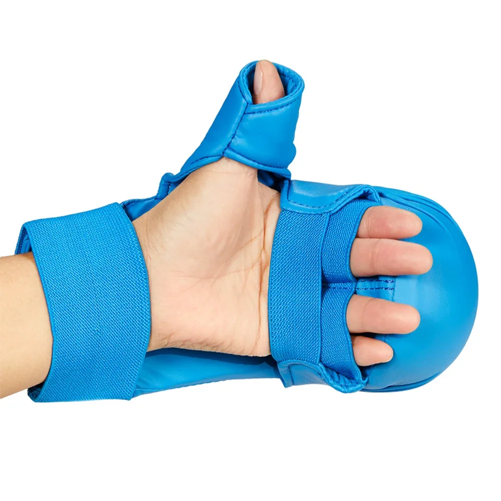 Karate Gloves Thumb Protection Thickened Model Professional Karate Hand Guard MMA Adult Children Hand Guard Boxing Gloves
