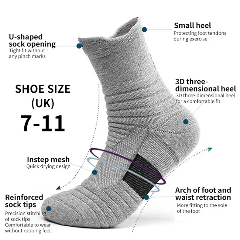 Running Ankle Socks - Cushioned Short Sports Socks for Men & Women | Breathable, Moisture Wicking