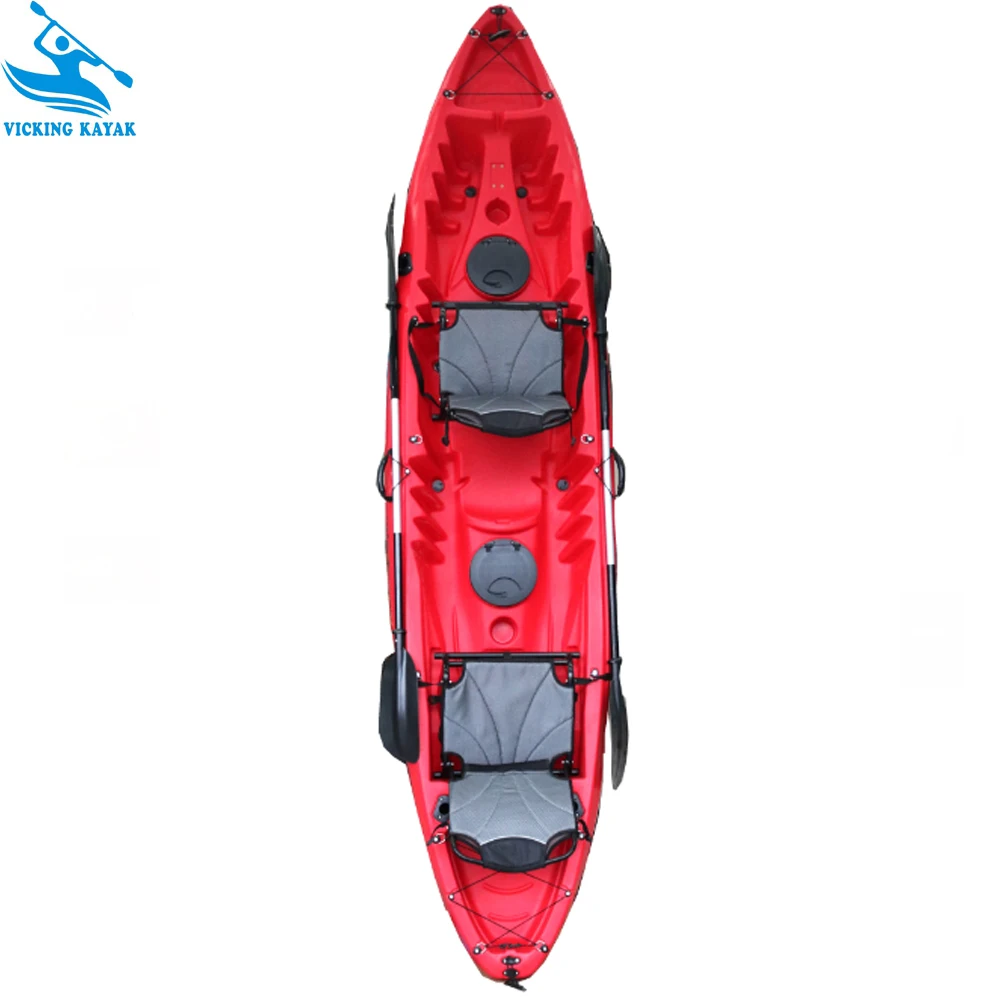 

14 ft New 2 Person Kayak Paddle Relaxing Kayak Float with 2pcs stadium seat