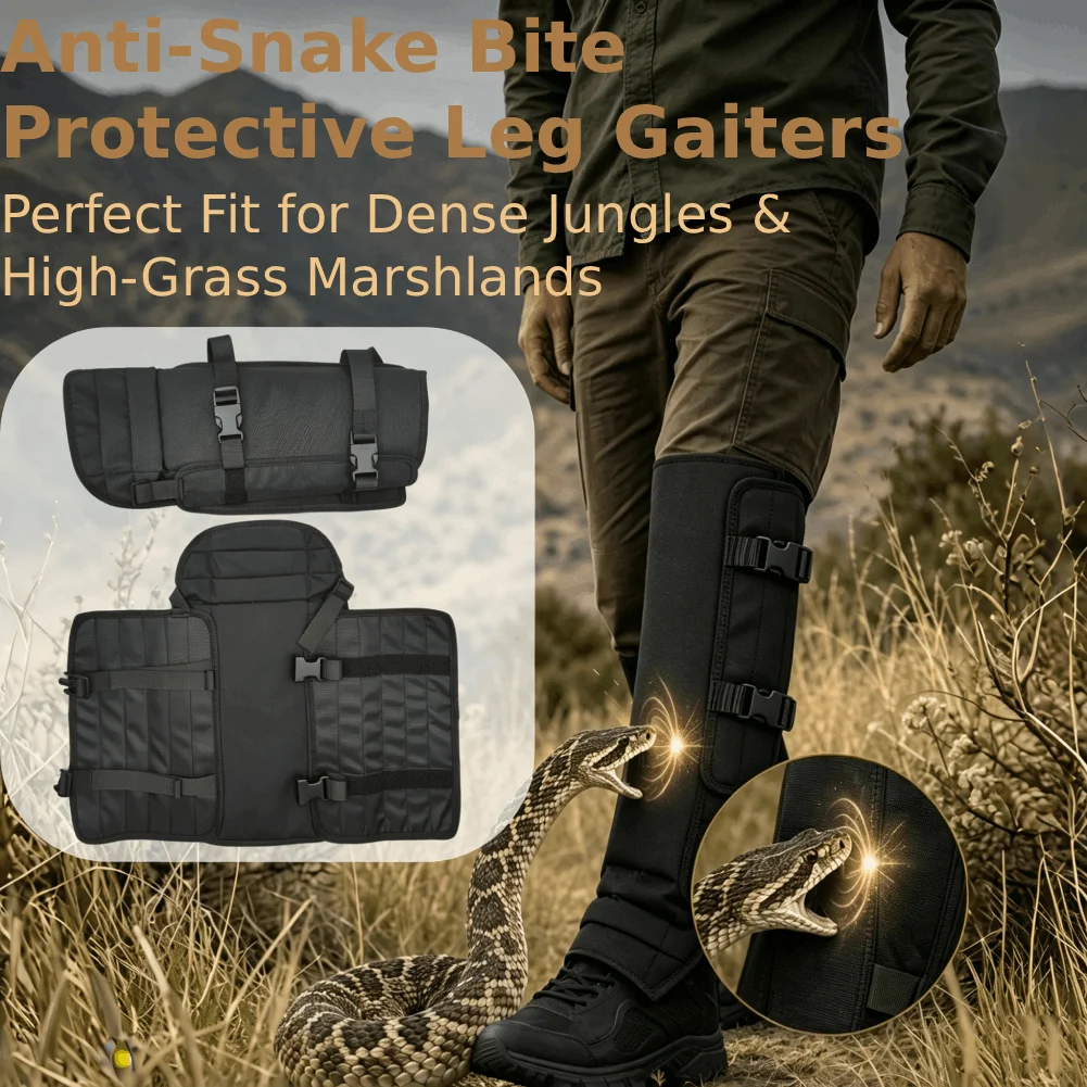  slider image of Snake‑bite Proof Leg Gaiters