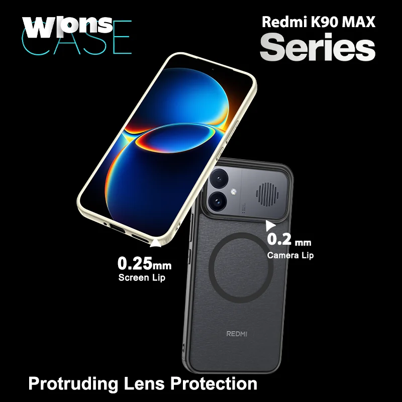 Magnetic Translucent Matte Shockproof Back Cover Case