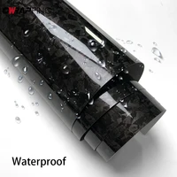 Car Stickers Carbon Fiber Vinyl Wrap Film Waterproof Auto Body Film Glossy Self Adhesive Carbon Fiber Sticker Cars Accessories 2