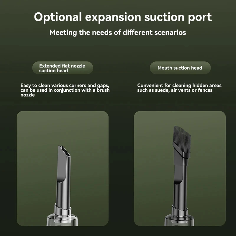 Xiaomi Wireless Car Vacuum Cleaner 9800000PA Power Powerful Cleaning Dust Removal Multi Wet Dry Dual-Use Handheld Vacuum Cleaner 5