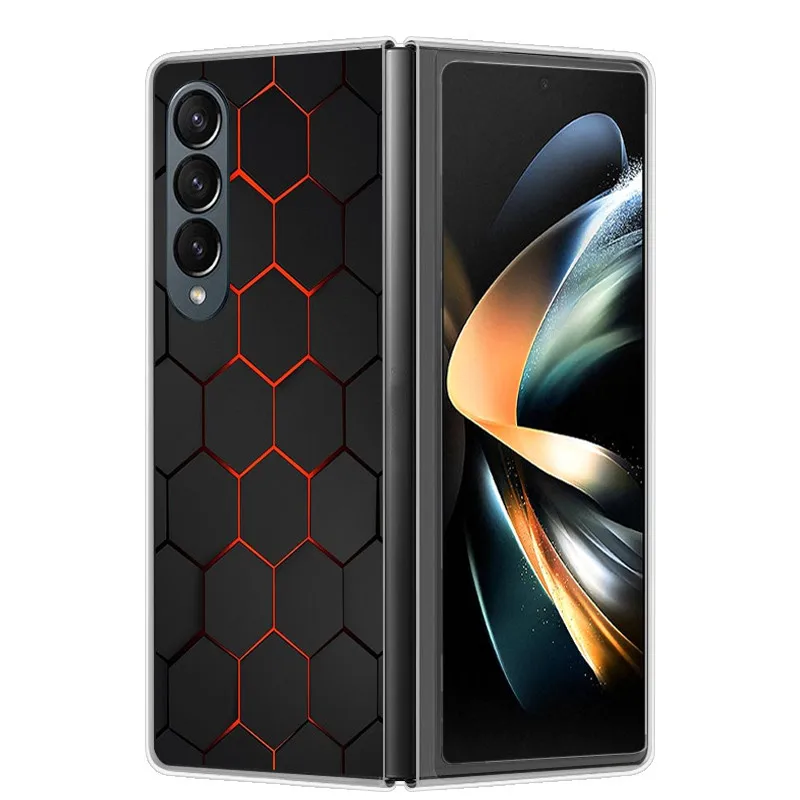 Stylish Hard Plastic Phone Case - Sleek Foldable Design