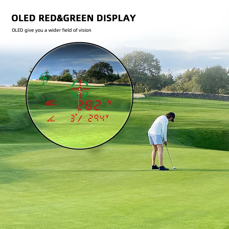 New Released 1000m Golf Laser Range Finder Customized Logo Low MOQ Distance Meter Rangefinder Golf For Sport Hunting - Image 3