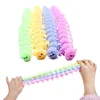 1pc Caterpillars Sensory Toy Stress Relief Stretchy String Worm Pops Fidget Therapy Anti Anxiety Fidget for Teenagers Adults 2