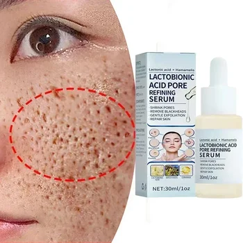 Acido lattobionico Pore Siero restringente Ialuronico Viso Idratante Nutrire Pori lisci Riparazione Essenza Firm Cosmetici coreani 1