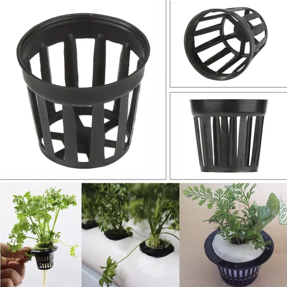 Title 1, 10Pcs Plastic Aquatic Pots Basket For Aquarium ...