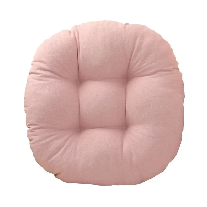 Meditation Floor Round Pillow for Seating on Floor Solid Tufted Thick Pad Cushion for Yoga Balcony Chair Seat Cushions