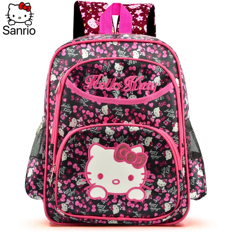 

Hello kitty school bag for primary school students and kindergarten 3-10 years old girls' burden-reducing children's backpack