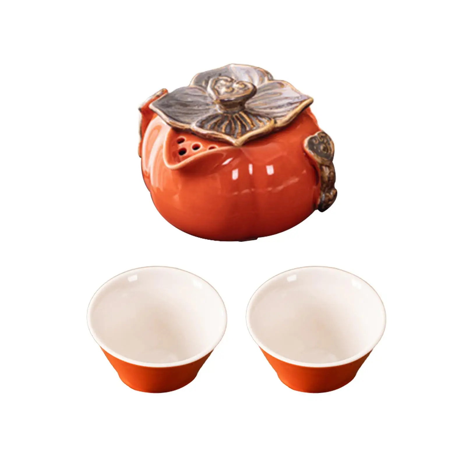 Tea Infuser Pot Water Tea Cup Tea Maker Kungfu Glass Tea Set for Outdoor Camping Dining Room Tea House New Year Father's Day