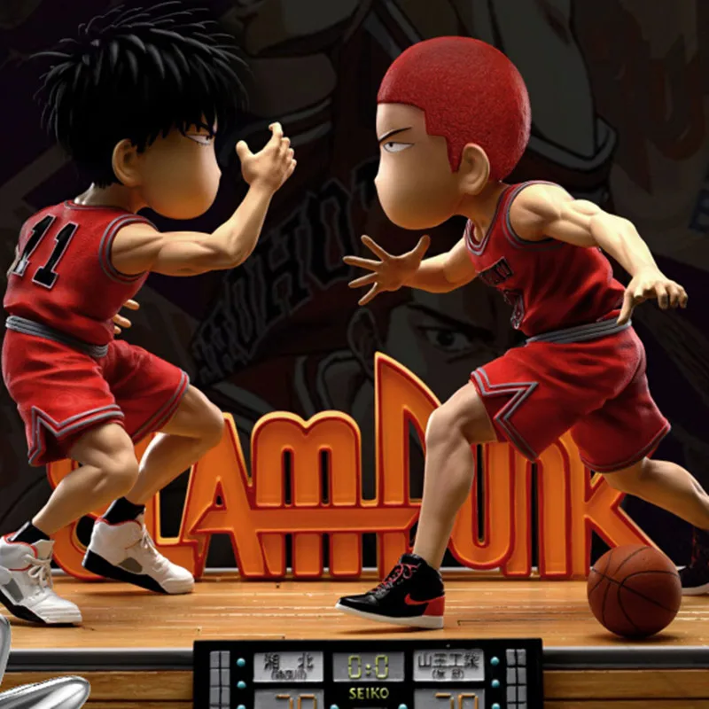 

Японское аниме Slamdunk фигурка сакураги ханамичи каэд рукава модель версии Q Gk High Five ПВХ экшн-фигурка игрушка