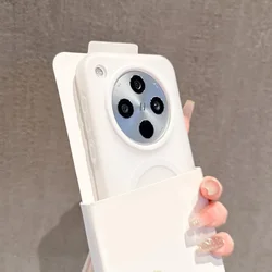 Luxury Candy 2 - in - 1 Matte Magnetic Magsafe - Compatible Wireless Charging Clear Soft Cover Case - OPPO Reno15 (White)