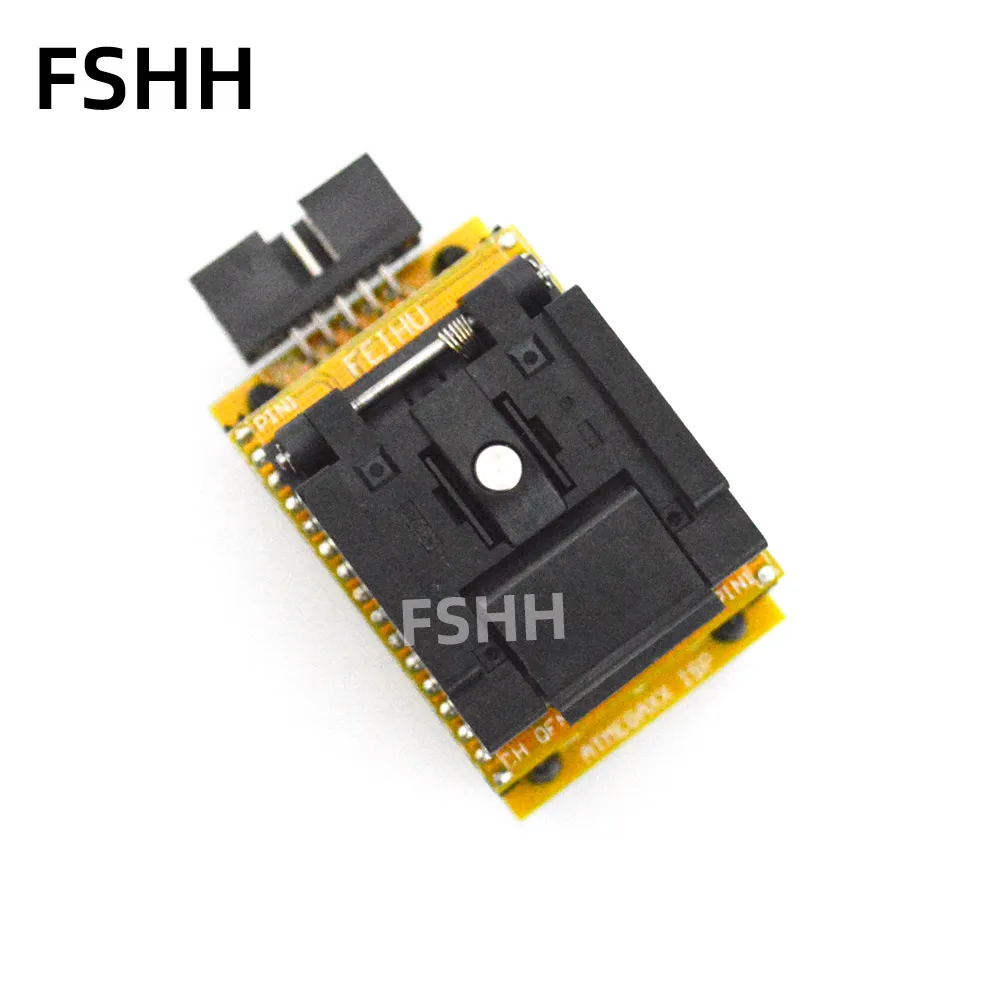 IC QFN32 WSON32 DFN32 MLF32 ׽Ʈ  AVR ISP ׽Ʈ mega8 mega48 mega88  CH2015 α׷ 0.5 mm 