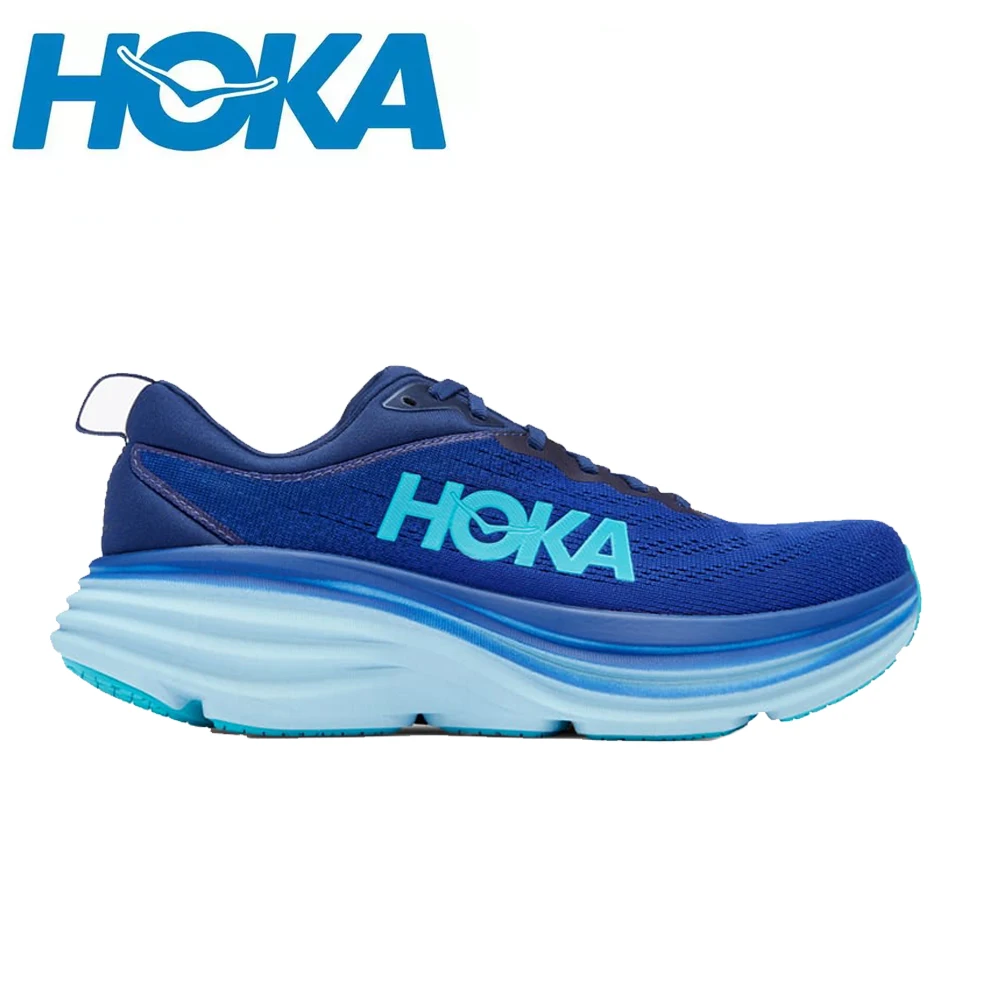 HOKA Sneakers da uomo Bondi 8 ammortizzazione leggera scarpe da corsa all'aperto scarpe da corsa da pista maratona scarpe Casual da donna elastiche