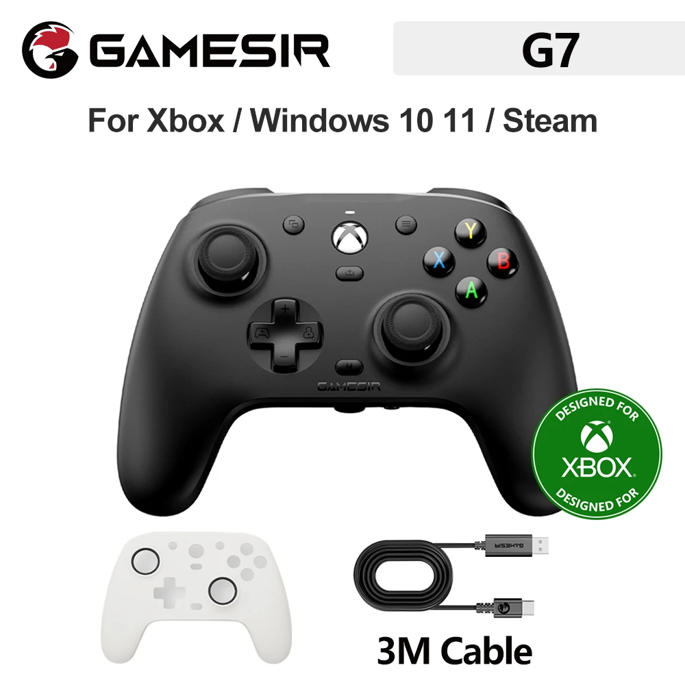 GameSir G7 Wired Controller for Xbox Series X|S, Xbox One and Windows 10/11  - PC Gaming Gamepad with 3.5mm Audio Jack (2 Swappable Faceplates)