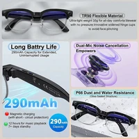 2026 New AI Smart Glasses 4K 8MP HD Camera Video 1080P 100+ Languages Translation WiFi Sunglasses Bluetooth Call Music Men Women - Image 3