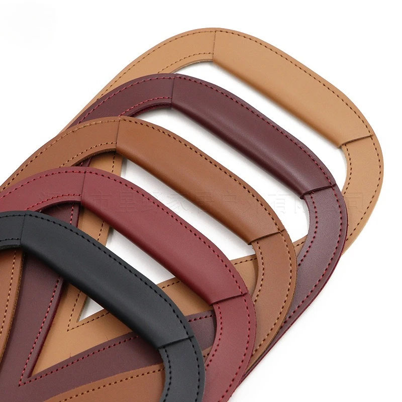 Leather Red Wine Bag for Parties and Picnics