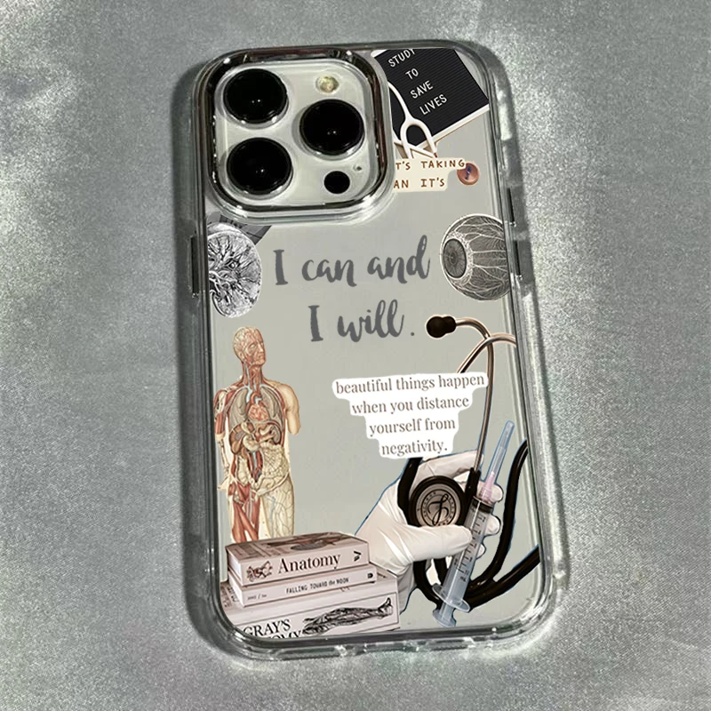 Medical Art Human Anatomy Shockproof Phone Case Cover