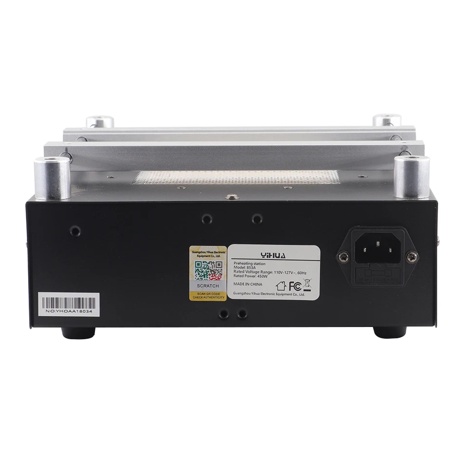 YIHUA 853A SMD BGA Rework Soldering Station Preheating Desoldering Welding Tools PCB Holder Rework Soldering Station Bottom Heat