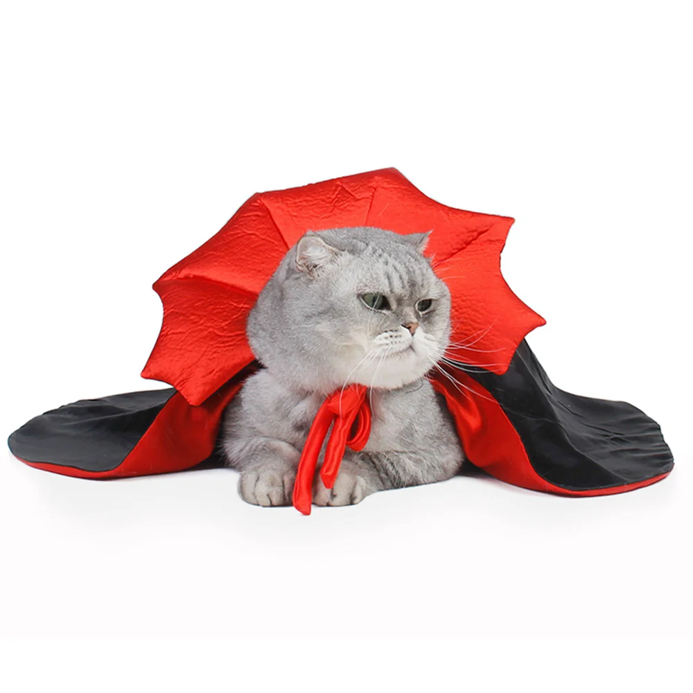 Simpatici costumi per animali domestici di Halloween Cosplay mantello da  vampiro per cani di piccola taglia gatto gattino cucciolo vestito Kawaii  vestiti per animali domestici accessori per gatti ..., image size:1000x1000