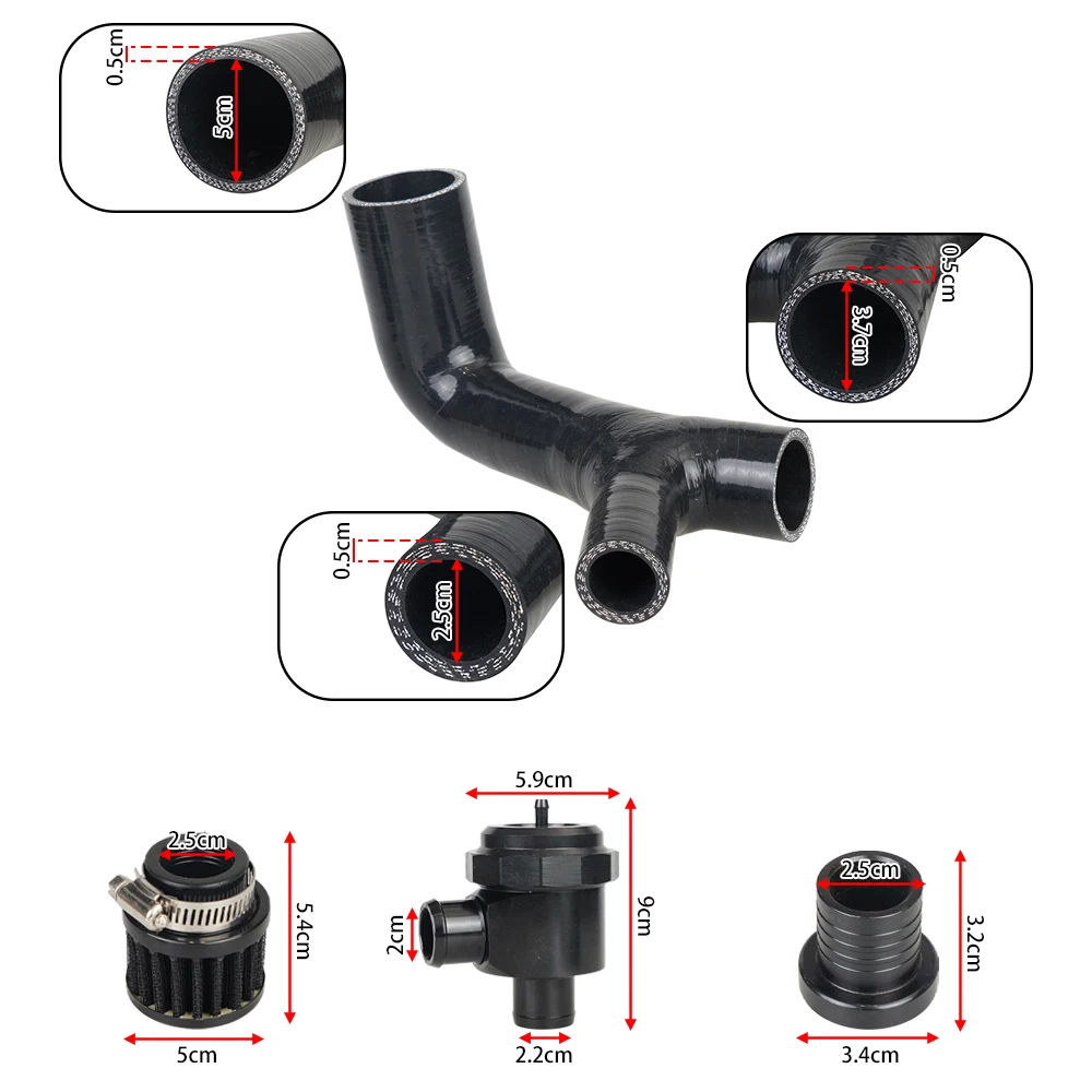 Blow Off Valve Kit Vehicle Turbo BOV Pressure Relief Valve For Bombardier Can-Am Maverick X3 XRS XRC XMR XDS R -
