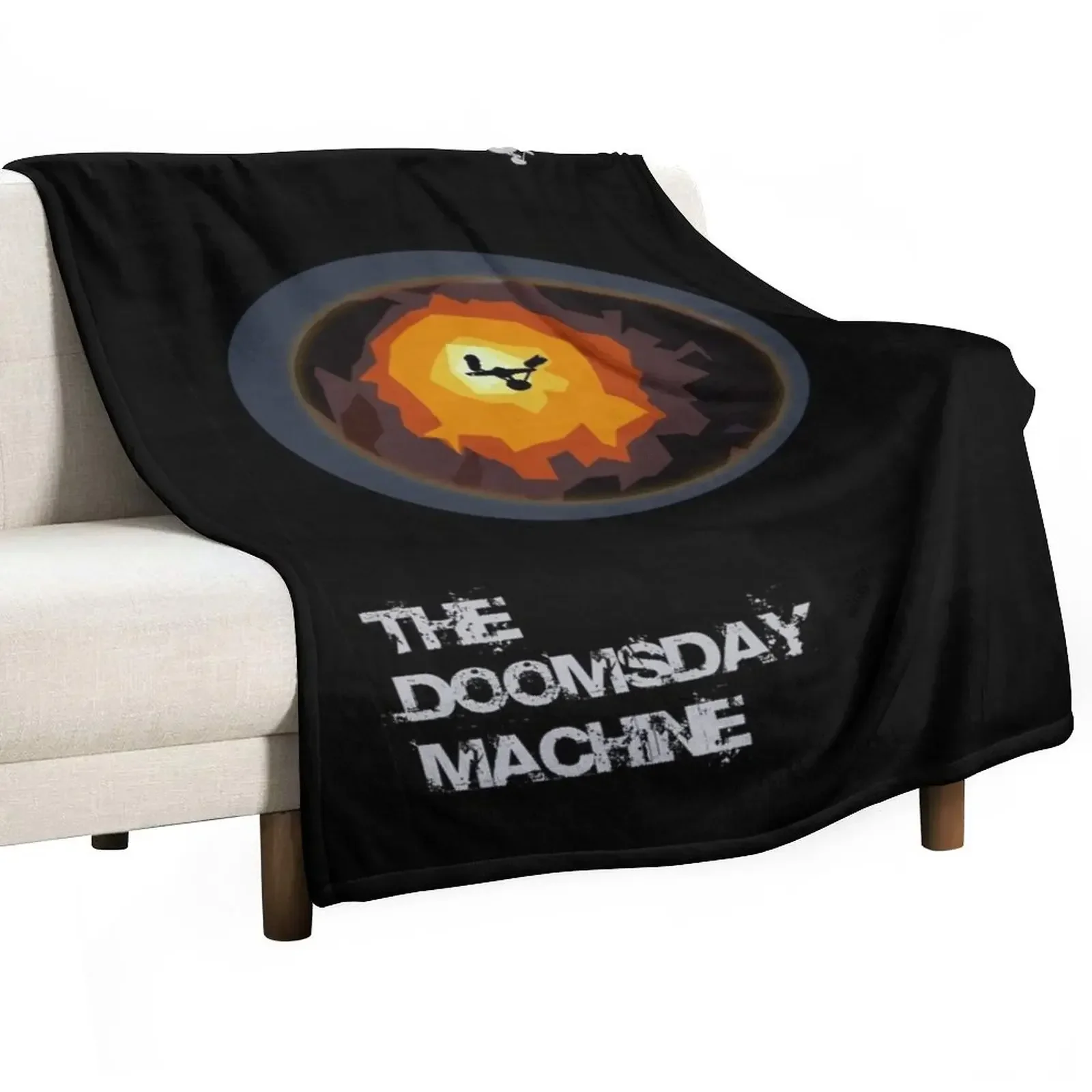 

The Doomsday Machine Throw Blanket sofa bed Large Blankets