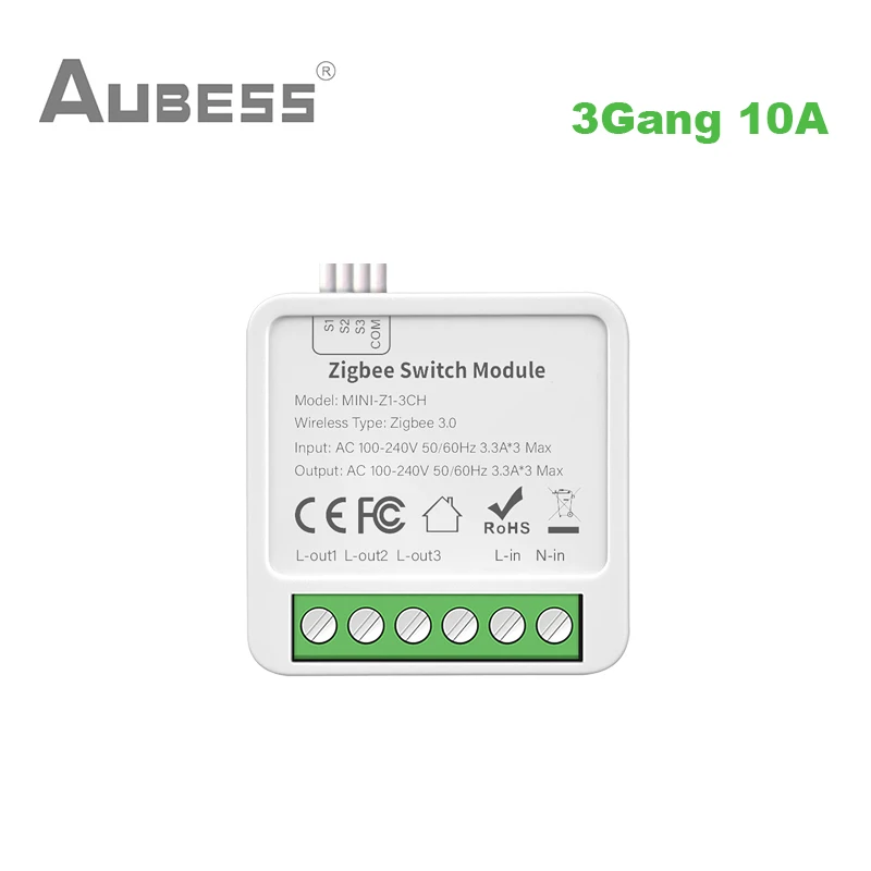 Tuya Universal ZigBee Smart Switch - Contrôle domotique complet