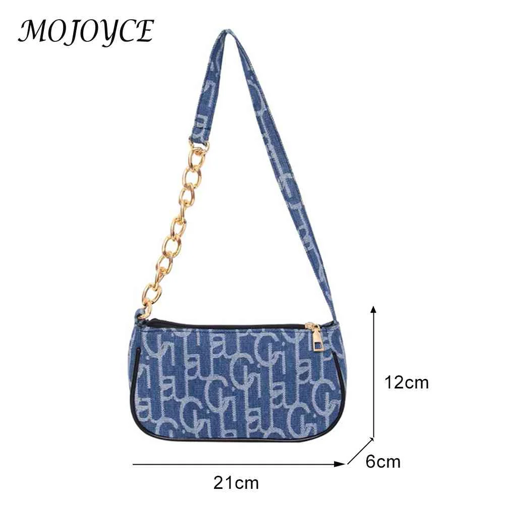 Luxury Designer Jeans Bag Vintage Houndstooth Pattern Women 's Shoulder Bag  Flap Zipper Denim Handbag Underarm Bag Shopper Tote - AliExpress