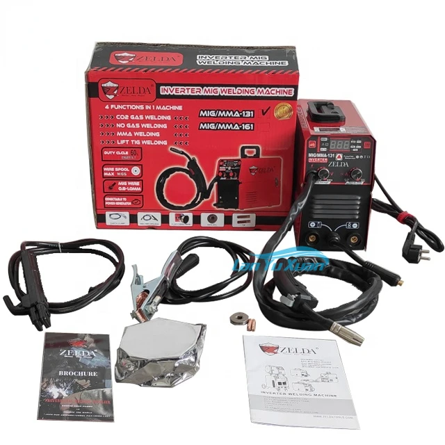 Economic Mig Welder 230V Mig/Mma/Tig 3 In 1 Gaz Alti Kaynak Makinasi Welding Machine 6